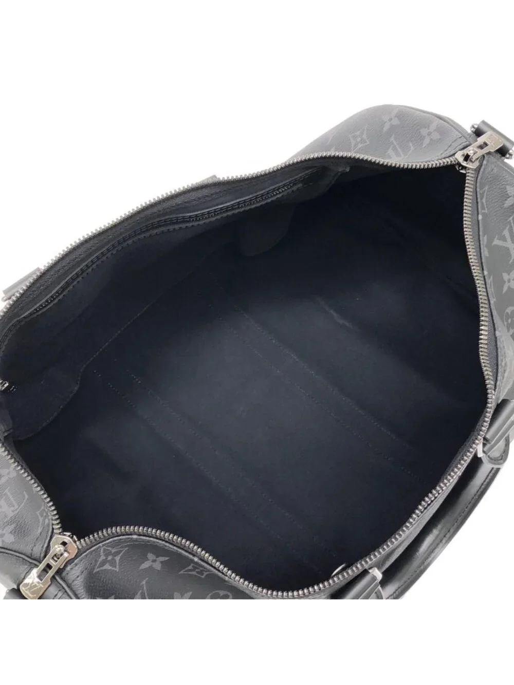 Louis Vuitton Monogram Eclipse Keepall Bandouliere 45 Boston